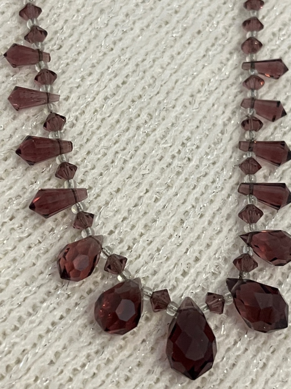 Teardrop Bead Necklace - Women Jewelry